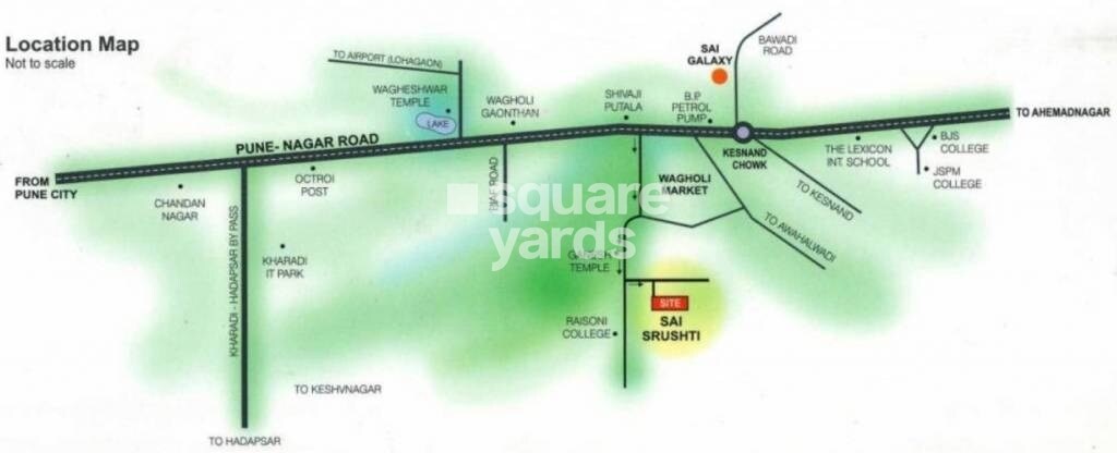 Unecha Sai Srushti Location Image