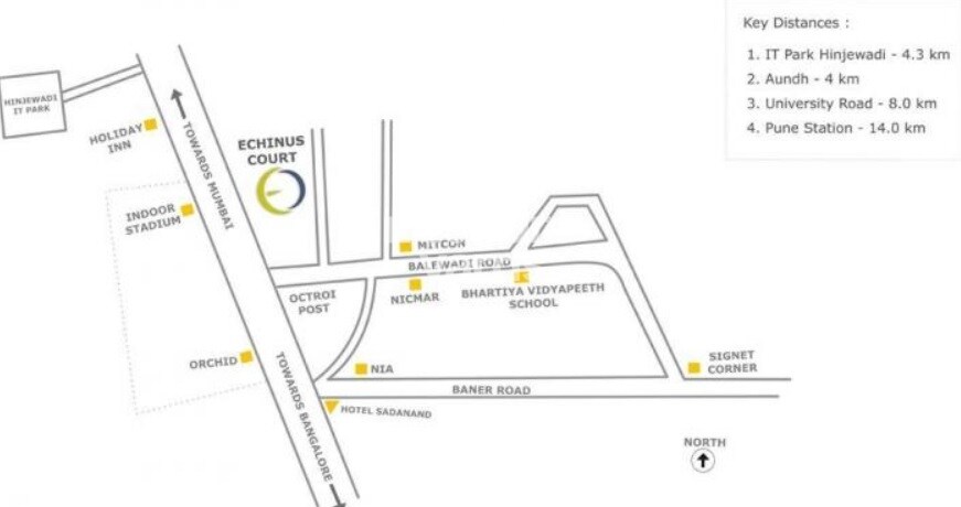 Unicons Nirmitee Echinus Court Location Image