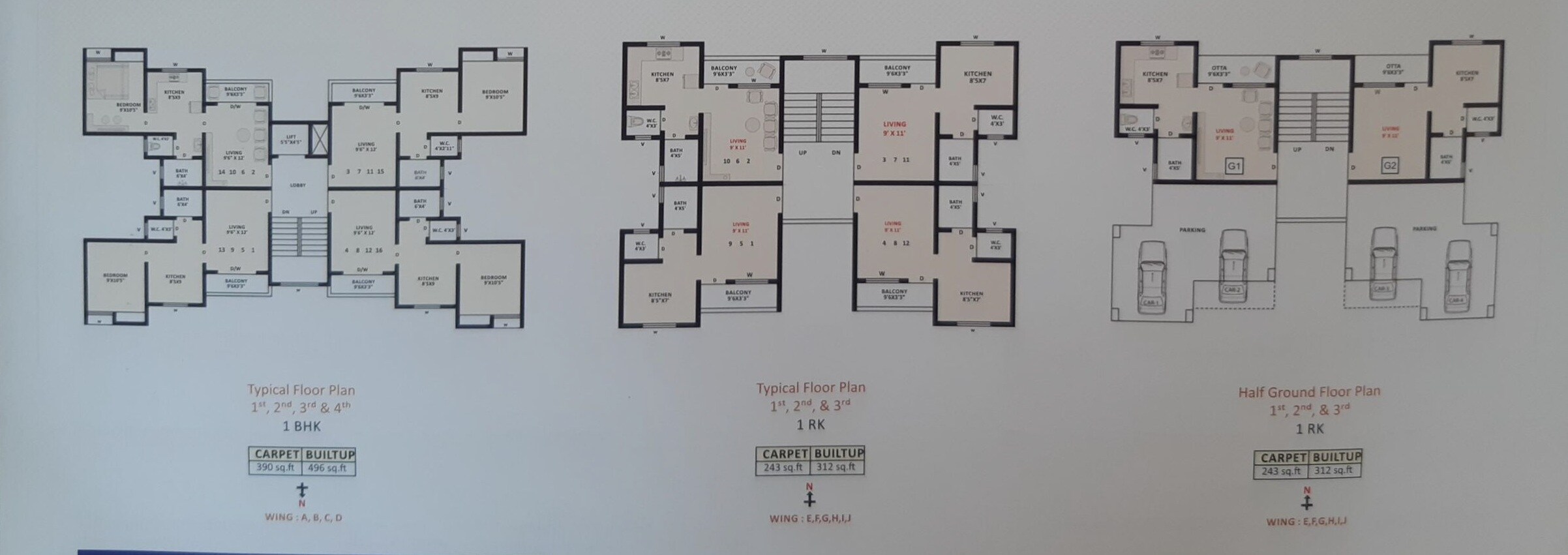 Unicorn Sai Sankul Floor Plans