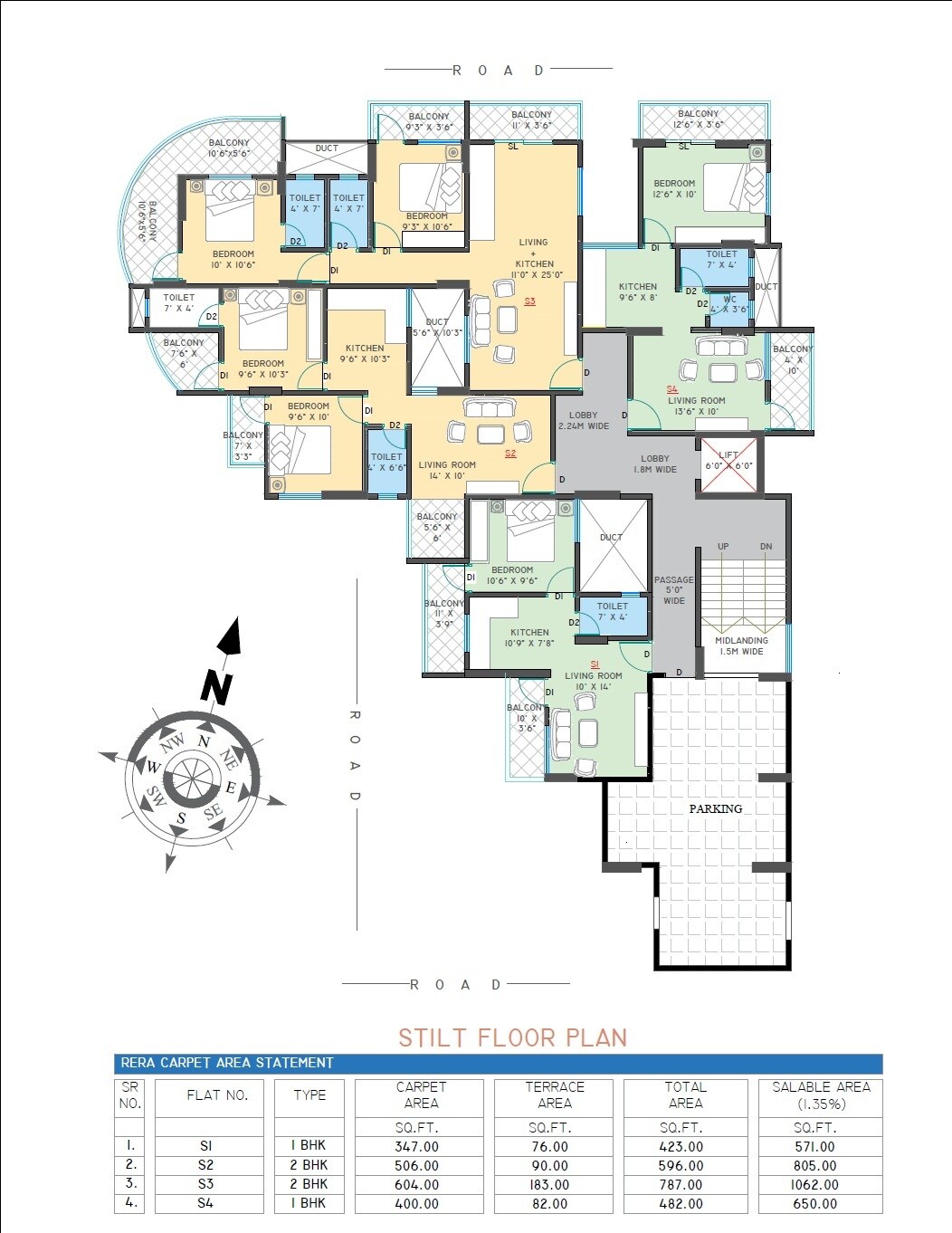 Unicus Lake N Hills Floor Plans
