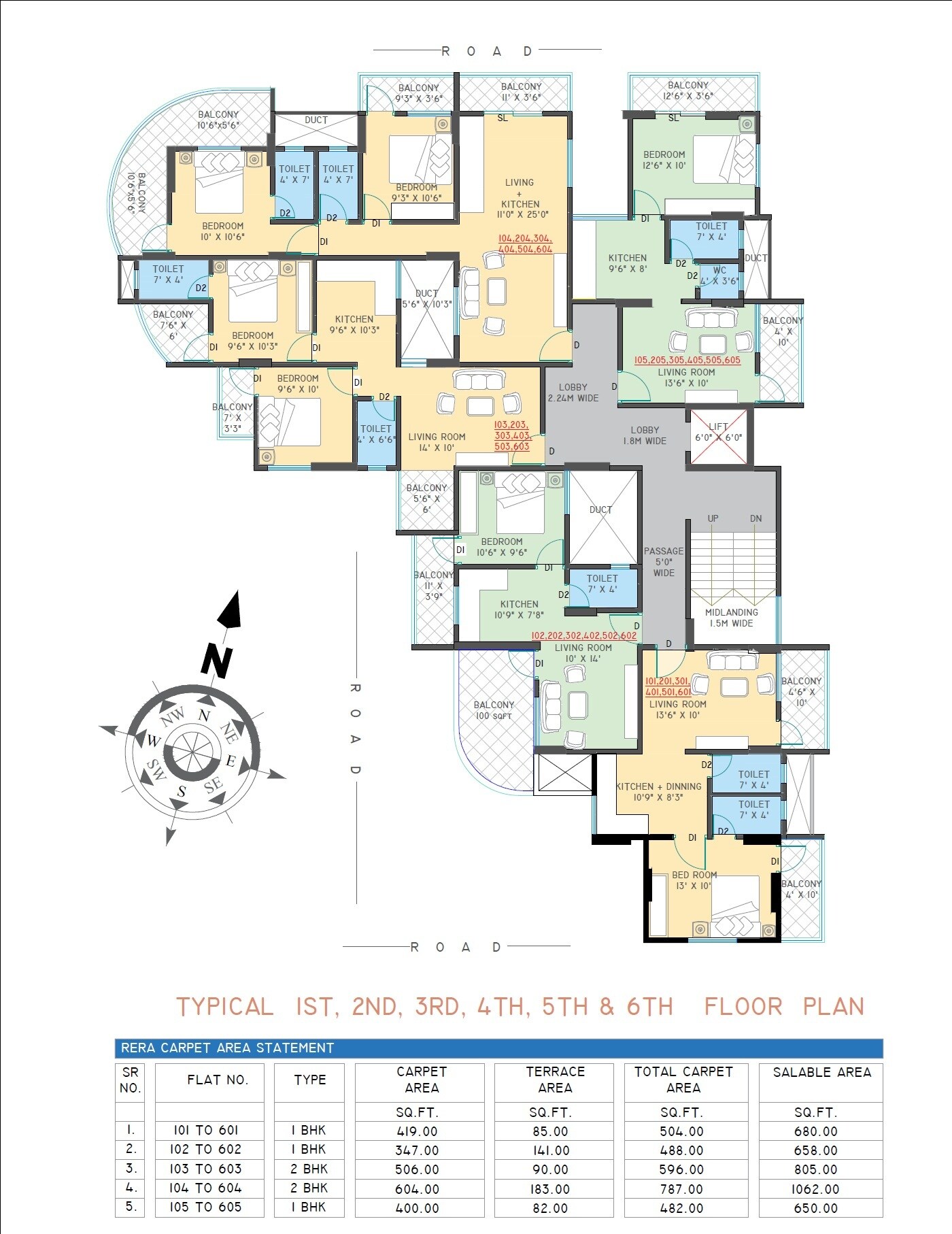 Unicus Lake N Hills Floor Plans
