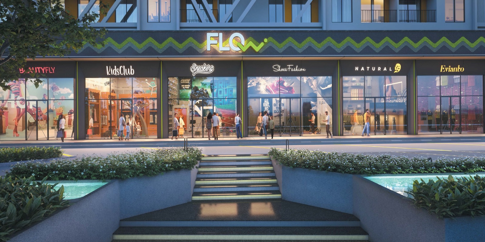 Unique Flow Kiwale Commercial Exteriors