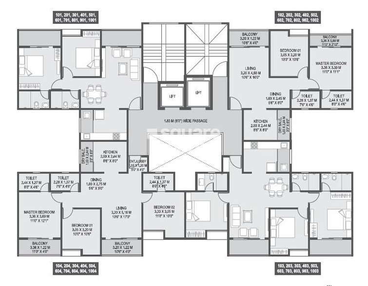 Unique K City Floor Plans
