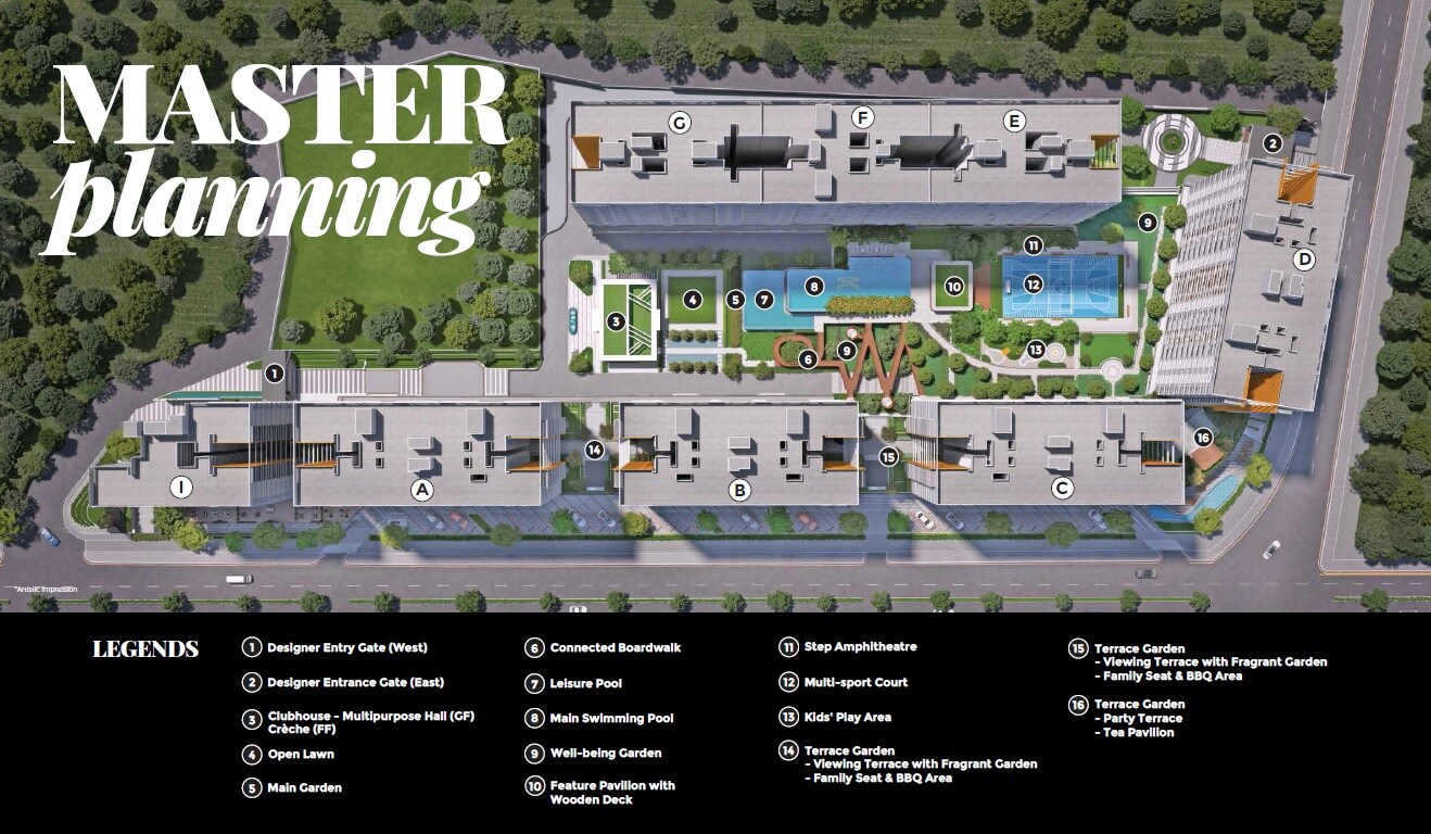 Unique K Pune Master Plan Image