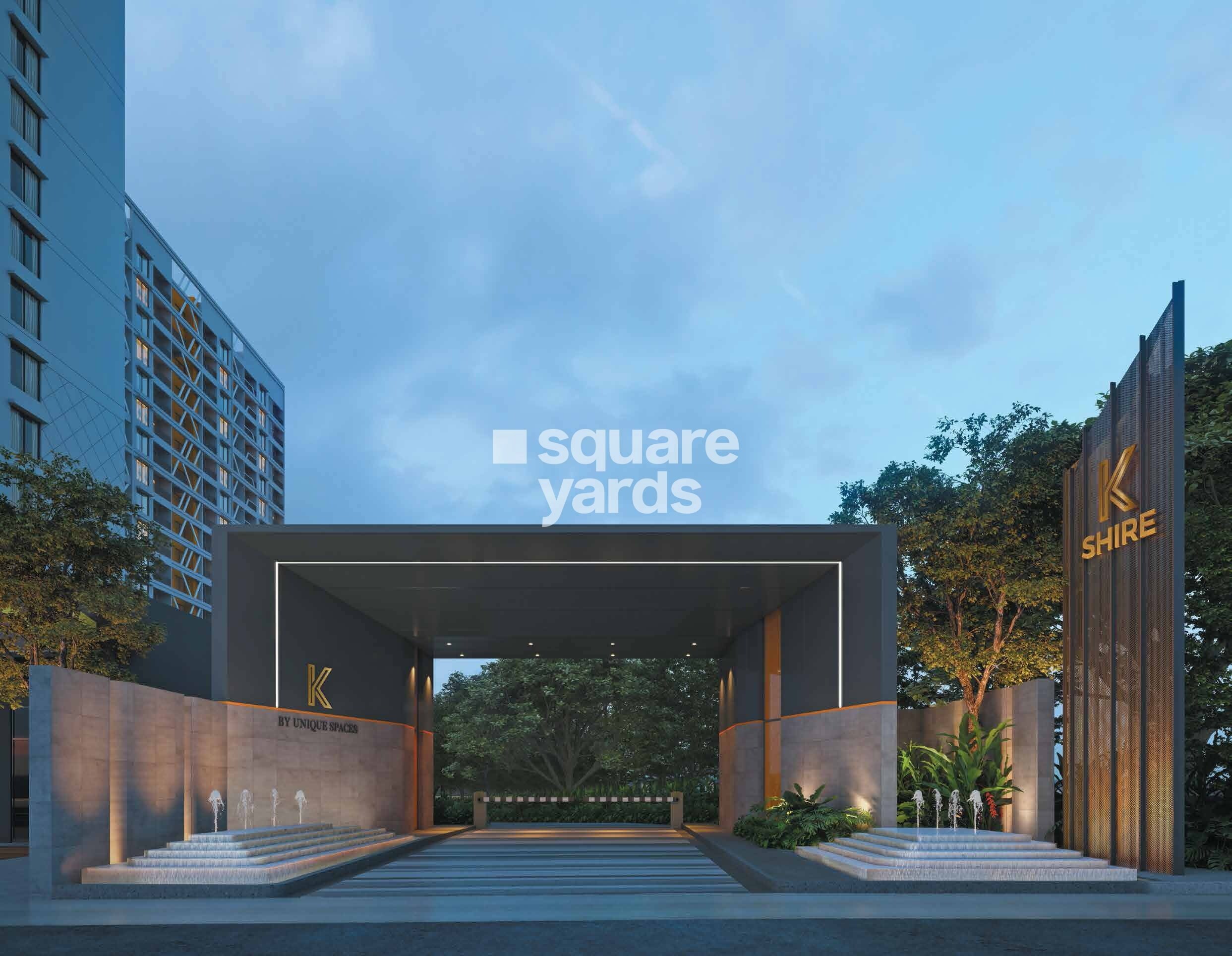 Unique K Shire Entrance View