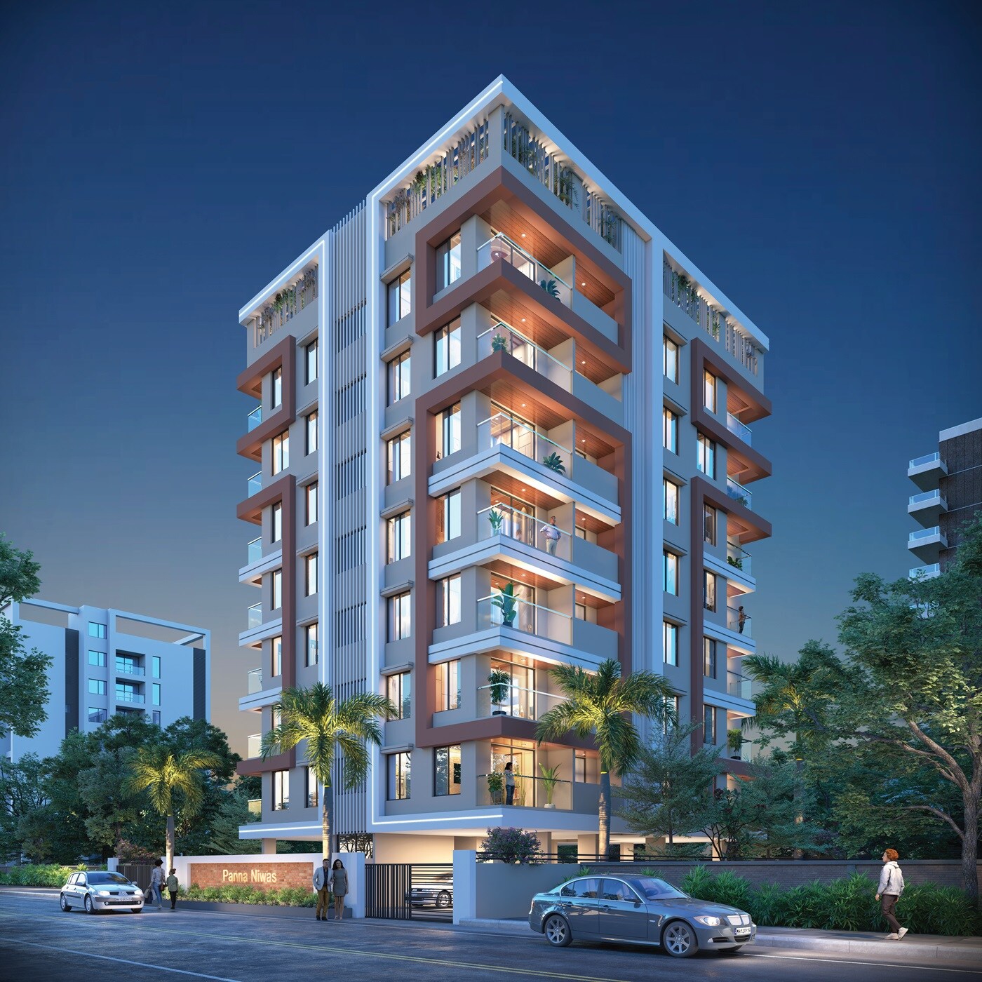 Unique Panna Niwas Apartment Exteriors