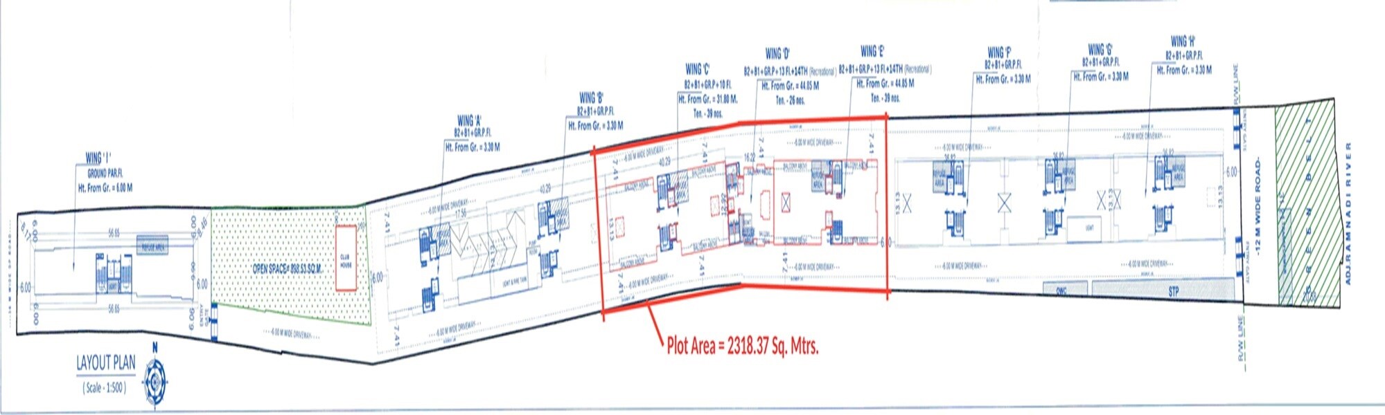 Unique Skylinks Master Plan Image