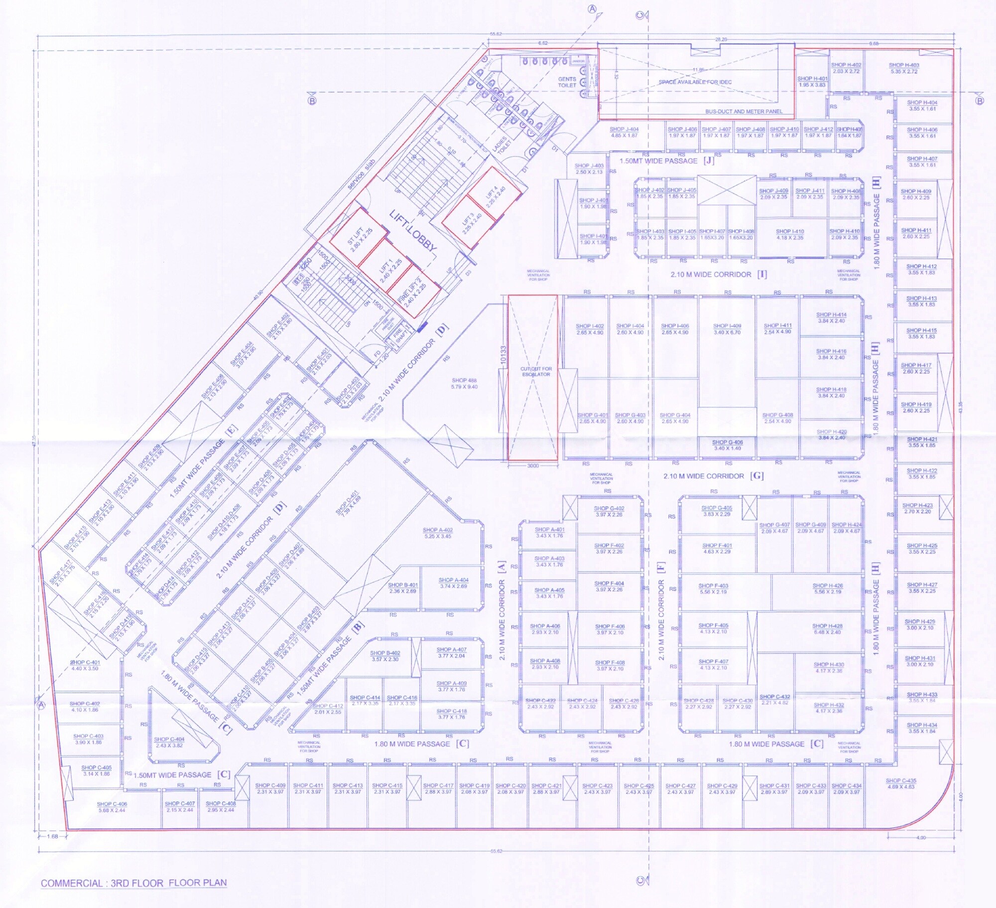Unitas Fashion Centre Floor Plans