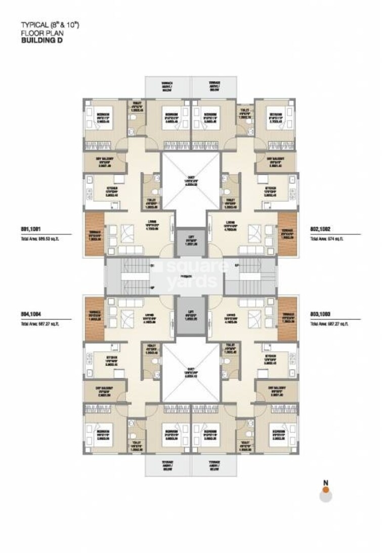 Urban Skyline Phase 1 Floor Plans 1