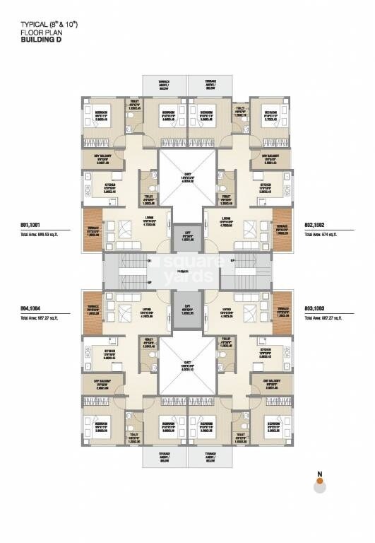 Urban Skyline Phase 1 Floor Plans 1