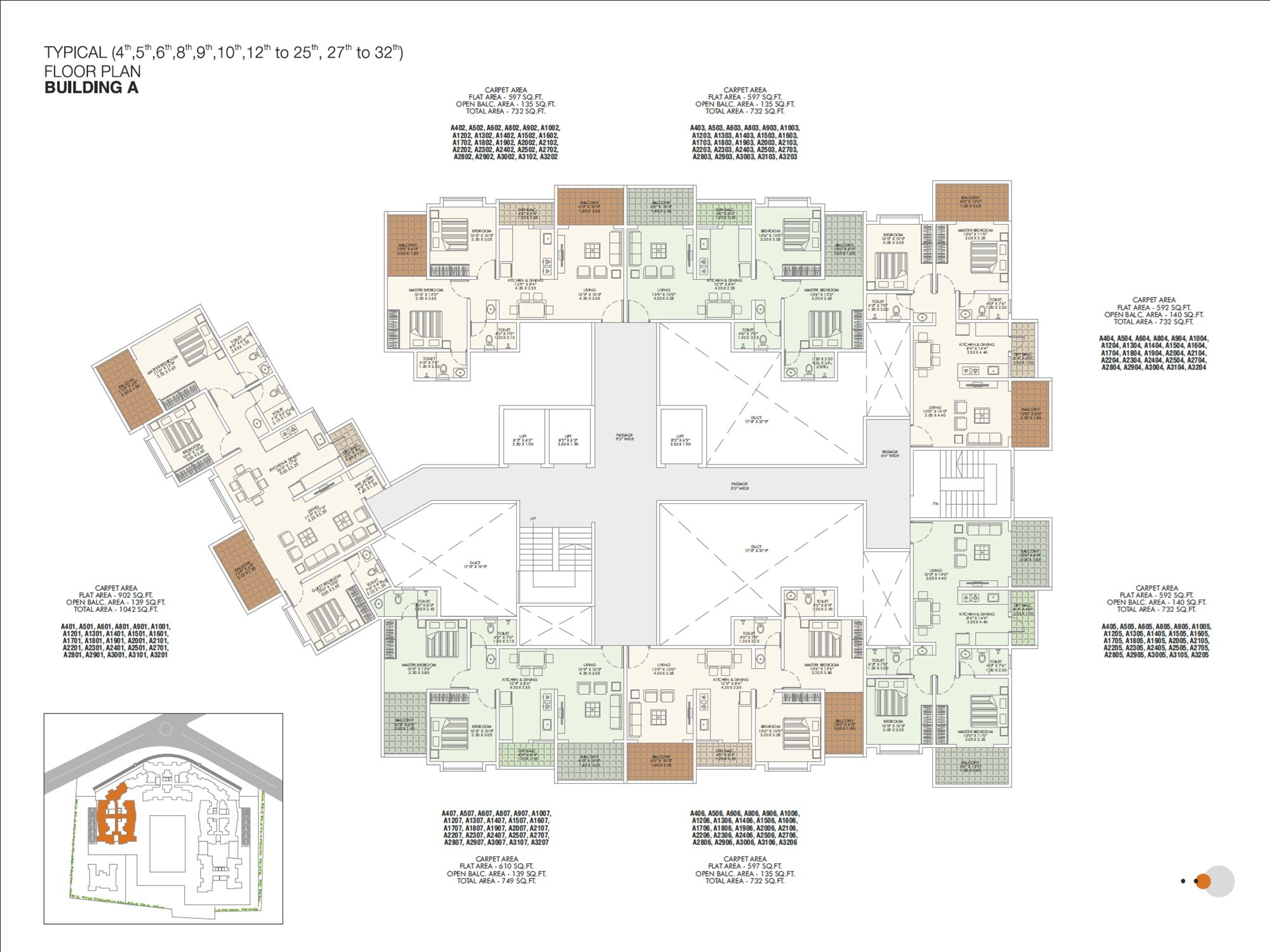 Urban Skyline Phase 2 Floor Plans