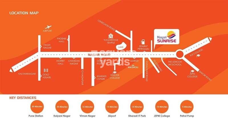 V Satav Mayuri Sunrise Location Image