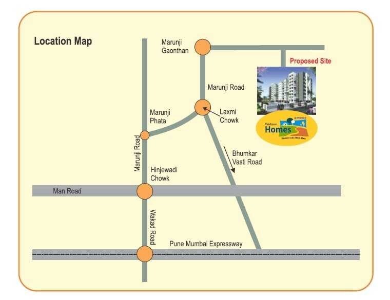 Vaishnavi Homes Location Image