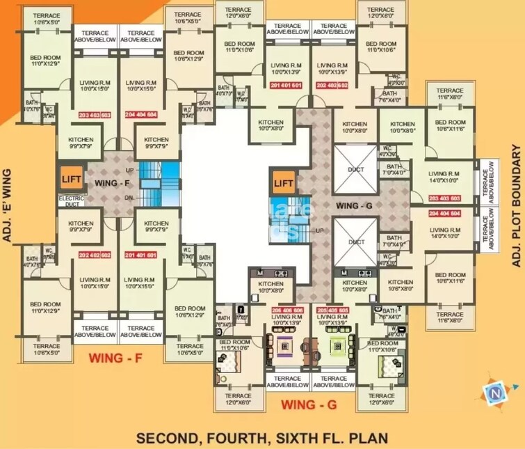 Vaishnavi Sahil Heights Floor Plans 1