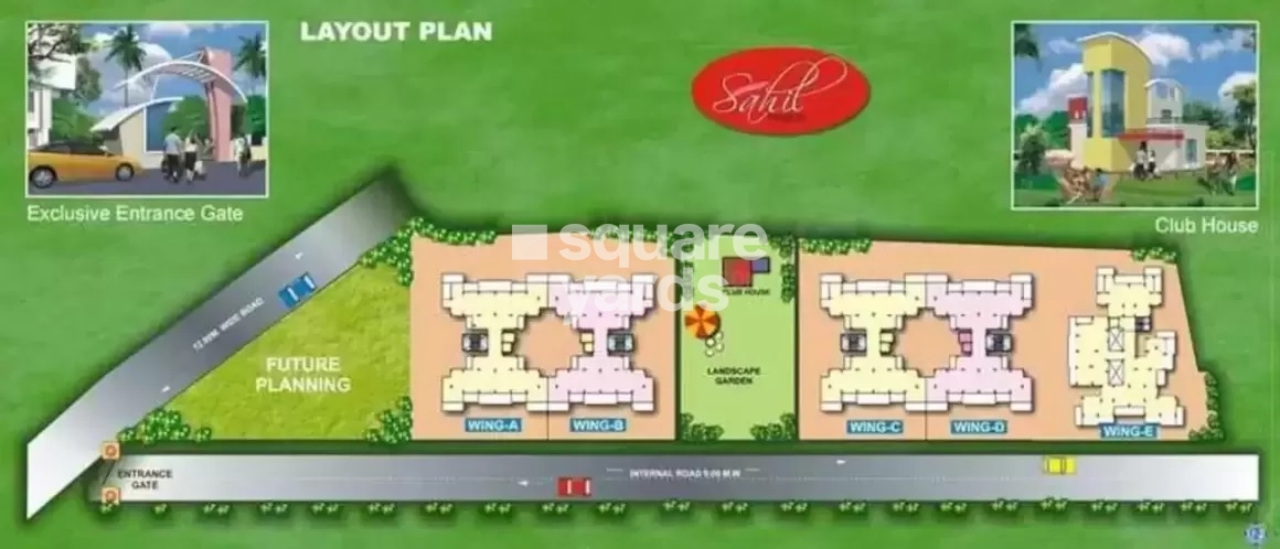 Vaishnavi Sahil Heights Master Plan Image