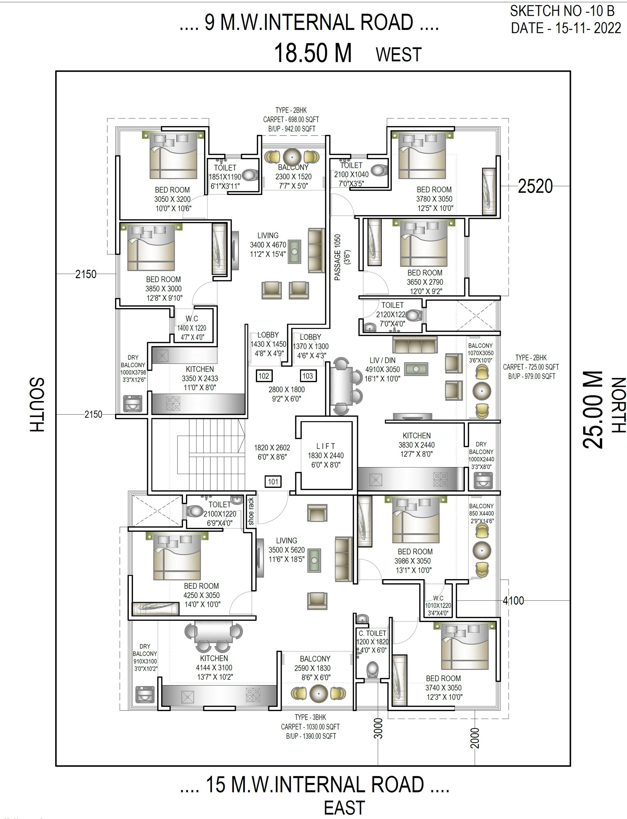 Varada Vinayak Floor Plans