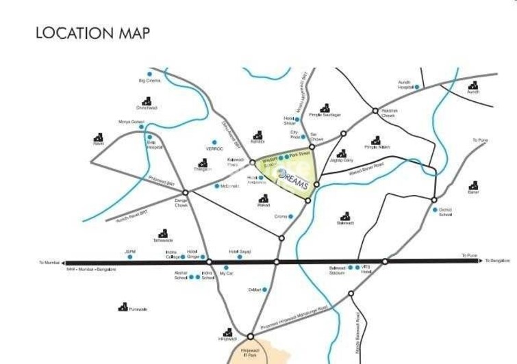 Vardhaman Dreams Phase II Location Image