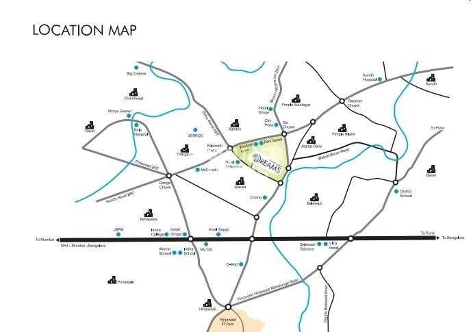 Vardhaman Dreams Phase II Location Image
