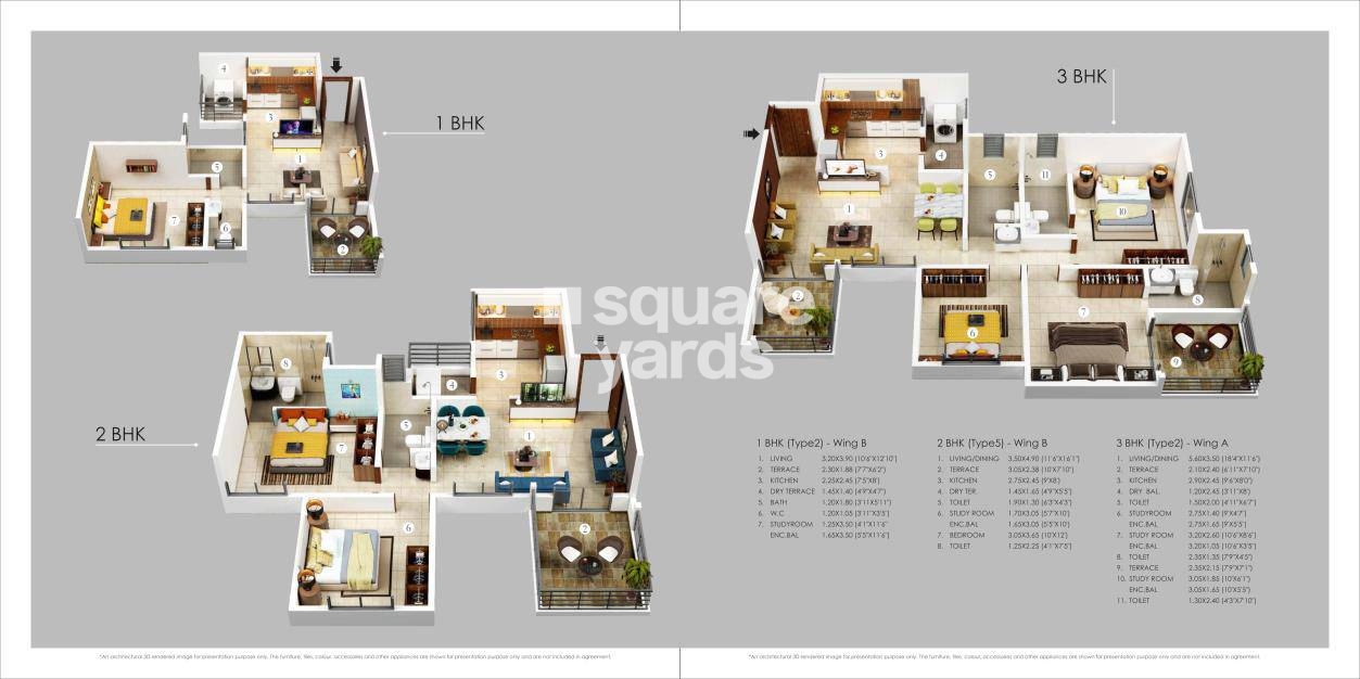 Vardhaman Moonstone in Tathawade, Pune 36.73 Lac Floor Plans
