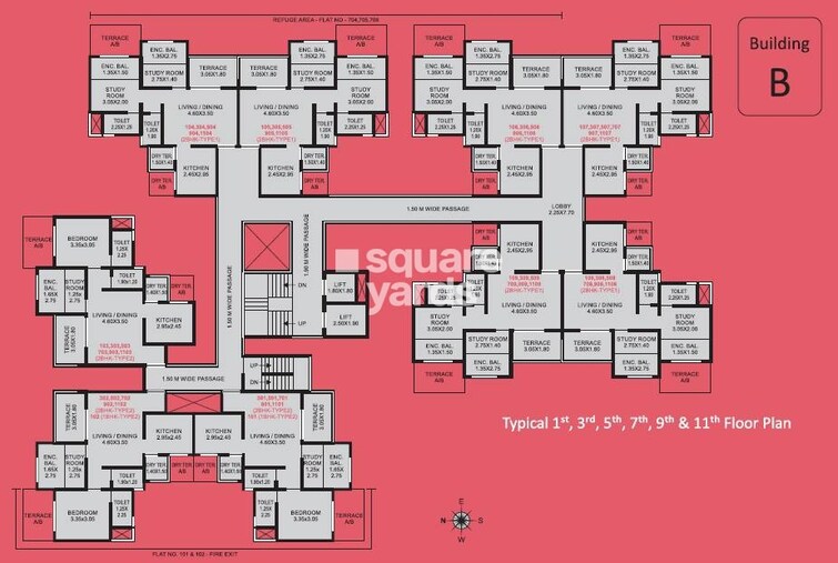 Vardhaman Palm Rose Floor Plans 2