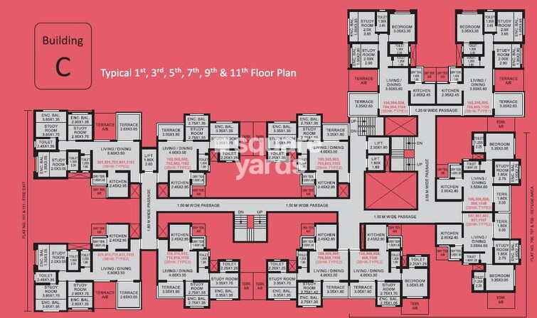 Vardhaman Palm Rose Floor Plans 3