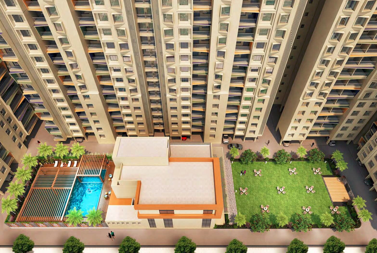 Vardhaman Skytown Apartment Exteriors 3