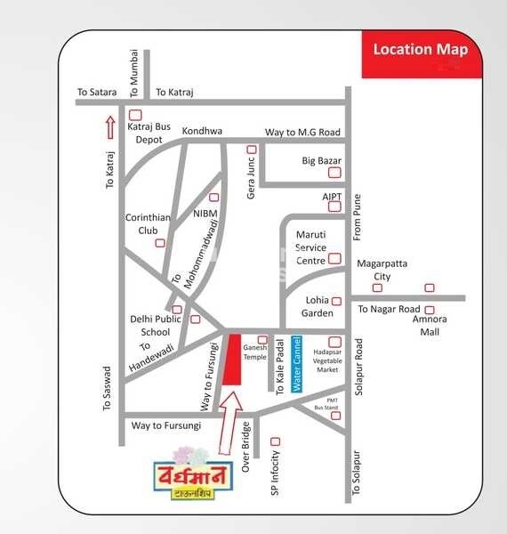 Vardhaman Township Location Image