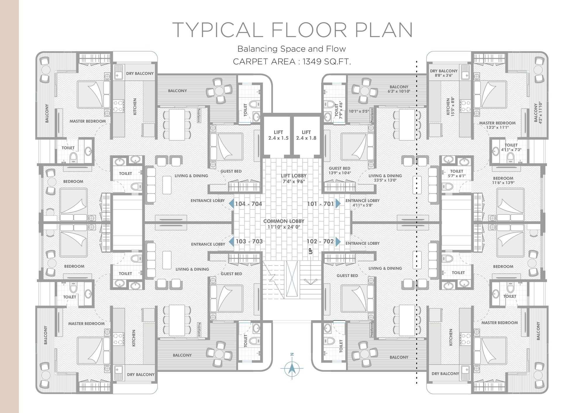 Varun Harsh Isha Floor Plans