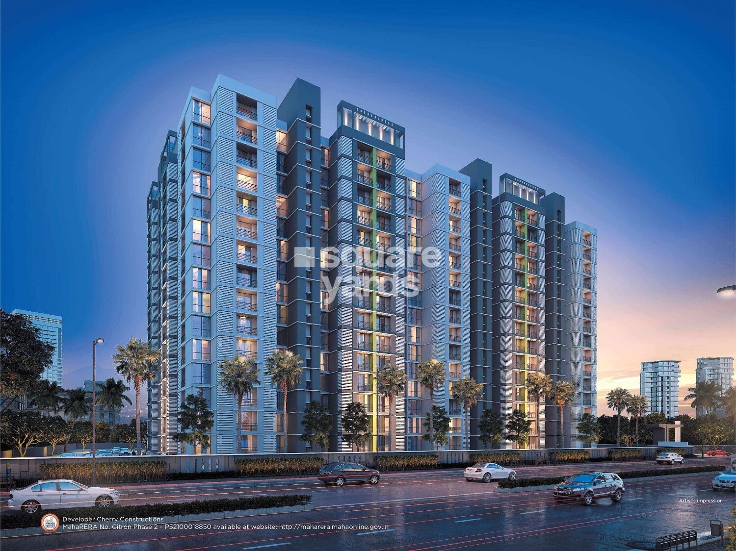 Vascon Citron Phase 2 Tower View 3