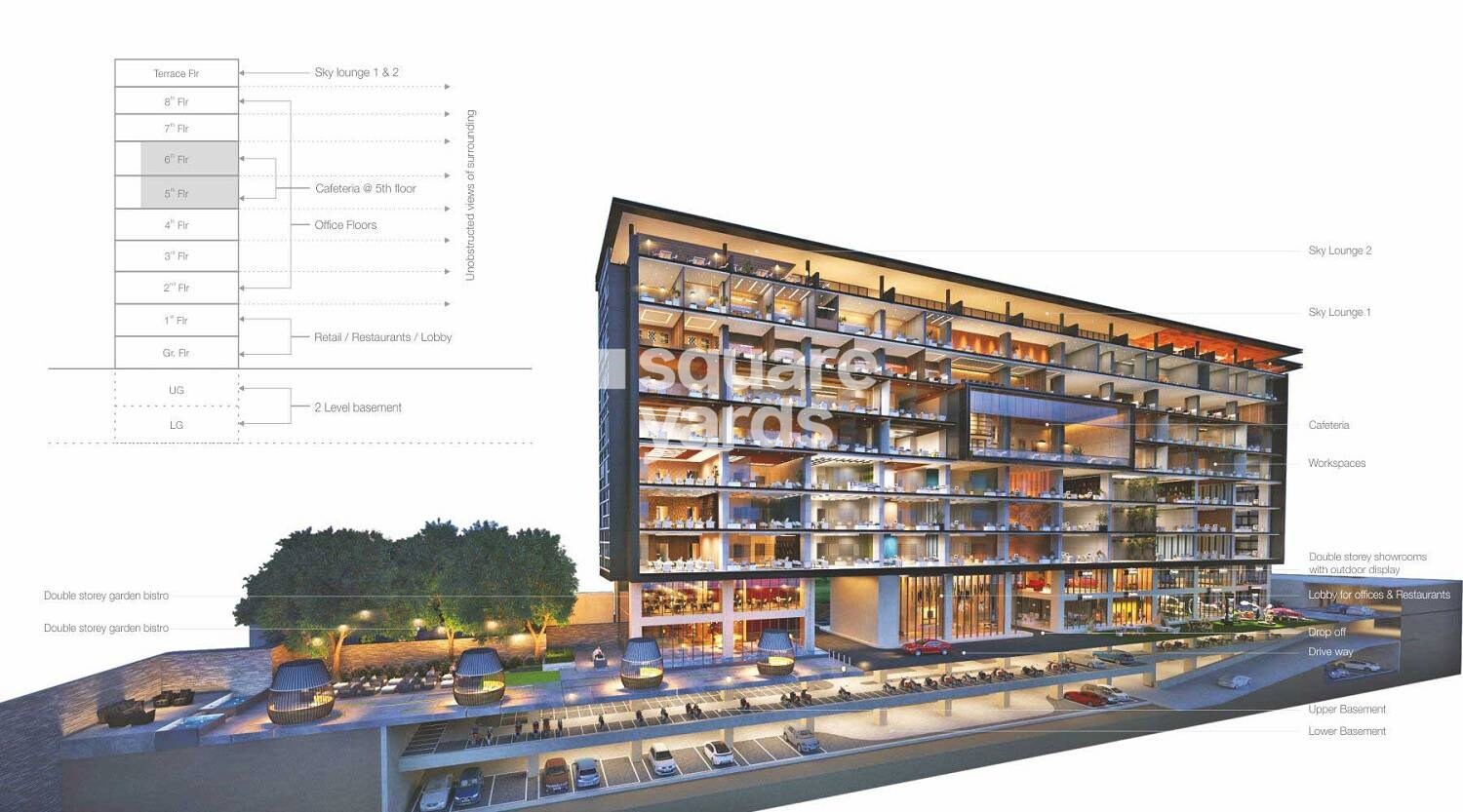 Vasudha V 18 Tower View