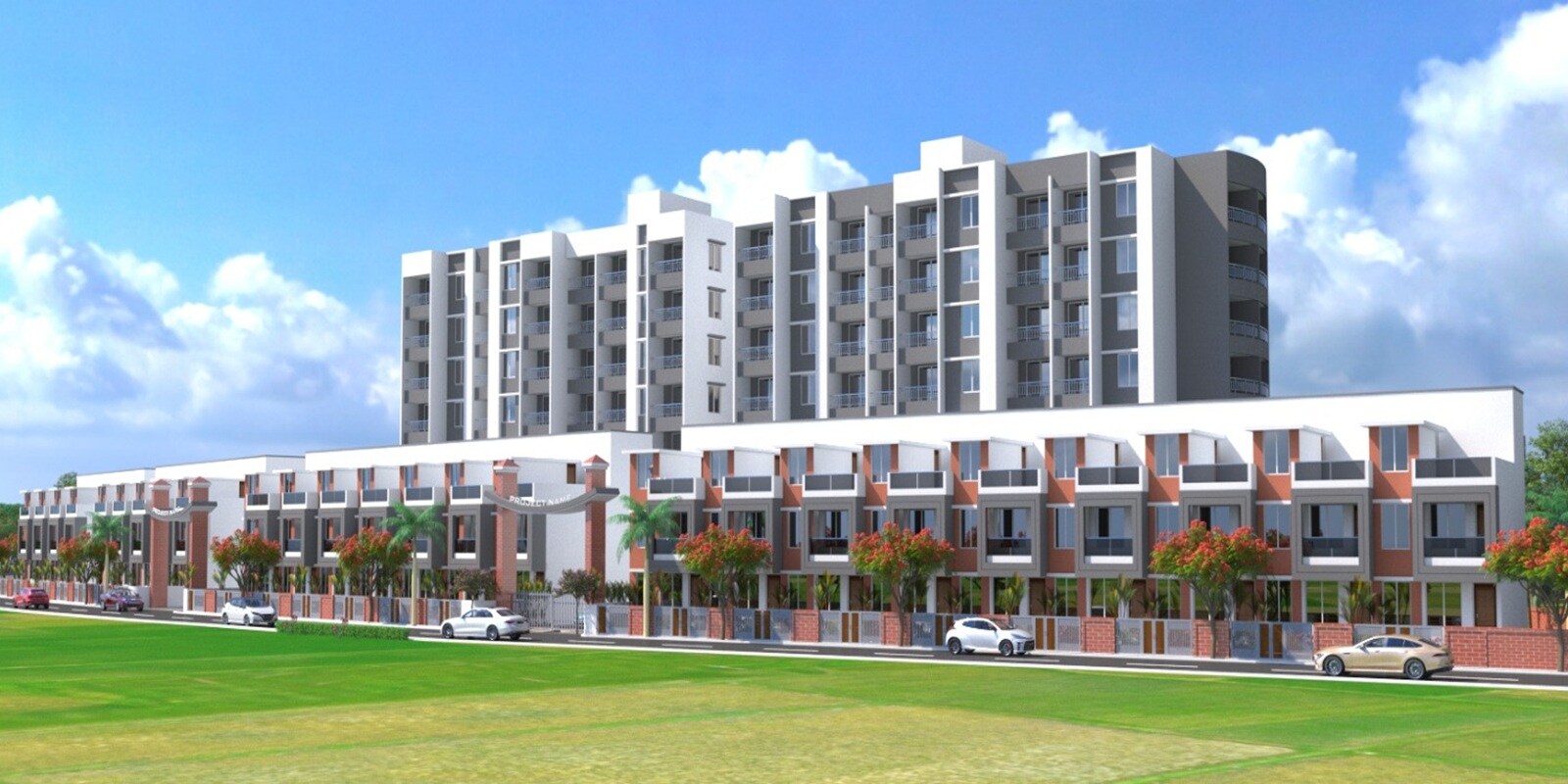 Vastu Hilife residential project in Ghodegaon