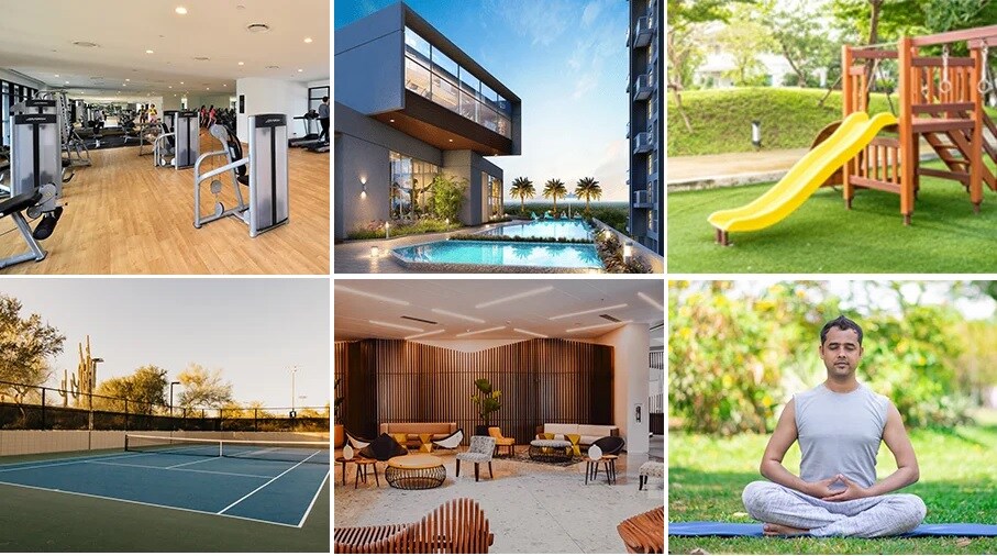 Vastu Red Stone Amenities-Features