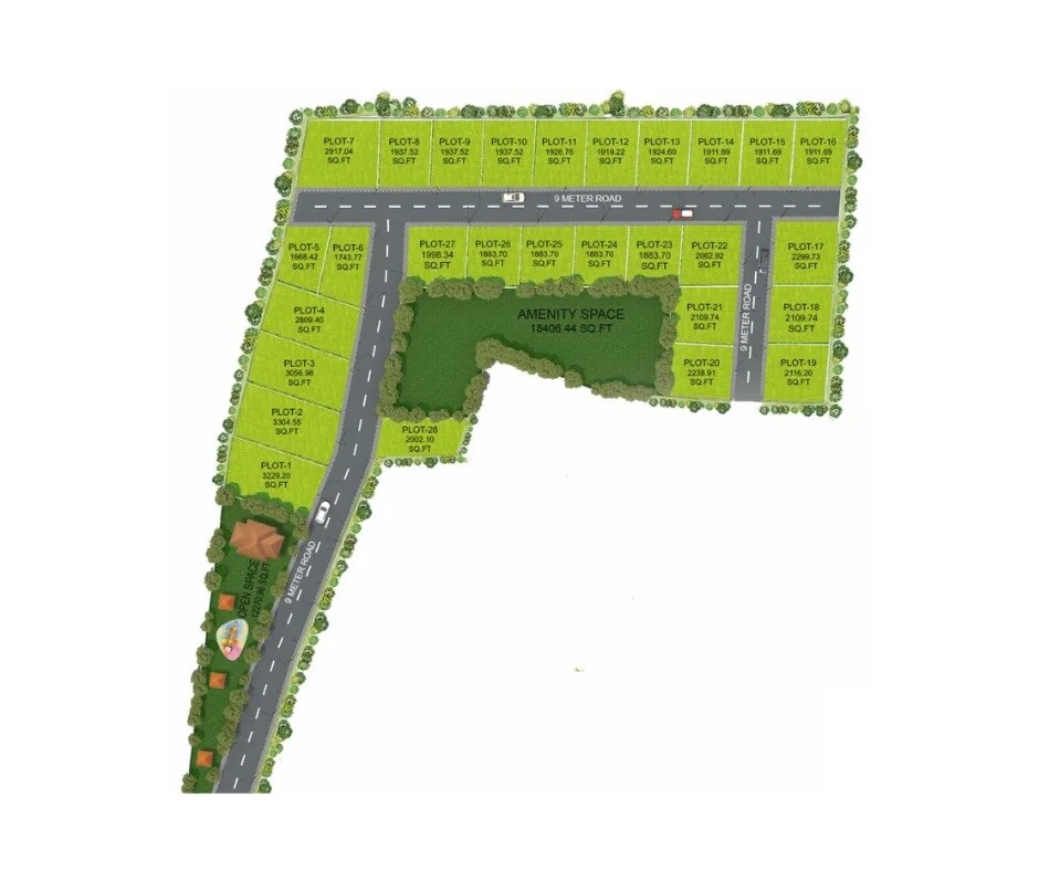 Vastu Red Stone Master Plan 1
