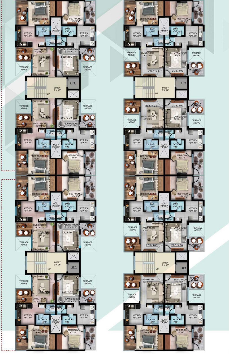 Vastushilp Krushnarang Residency Floor Plans