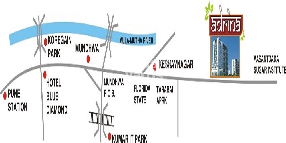 Vastushree Adrina Phase II Location Image