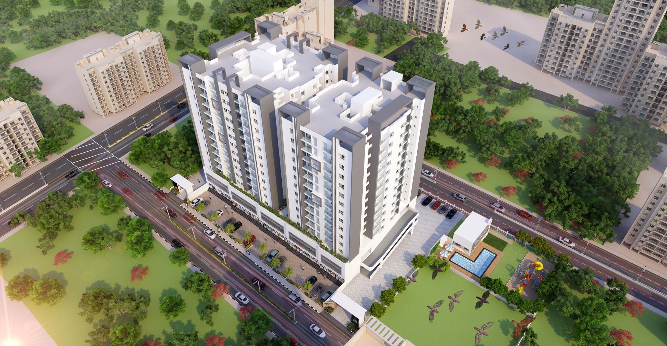 Vastushree Diona Tower View 4