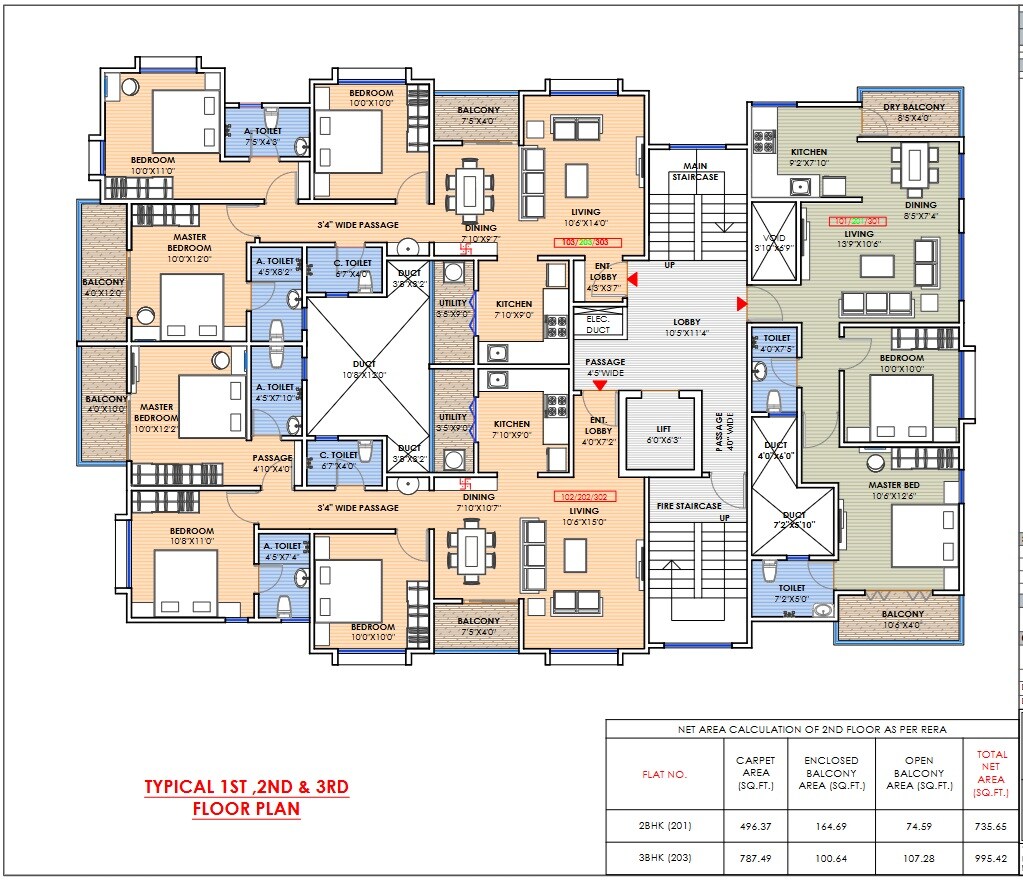 Vastuspace Stella Apex Floor Plans