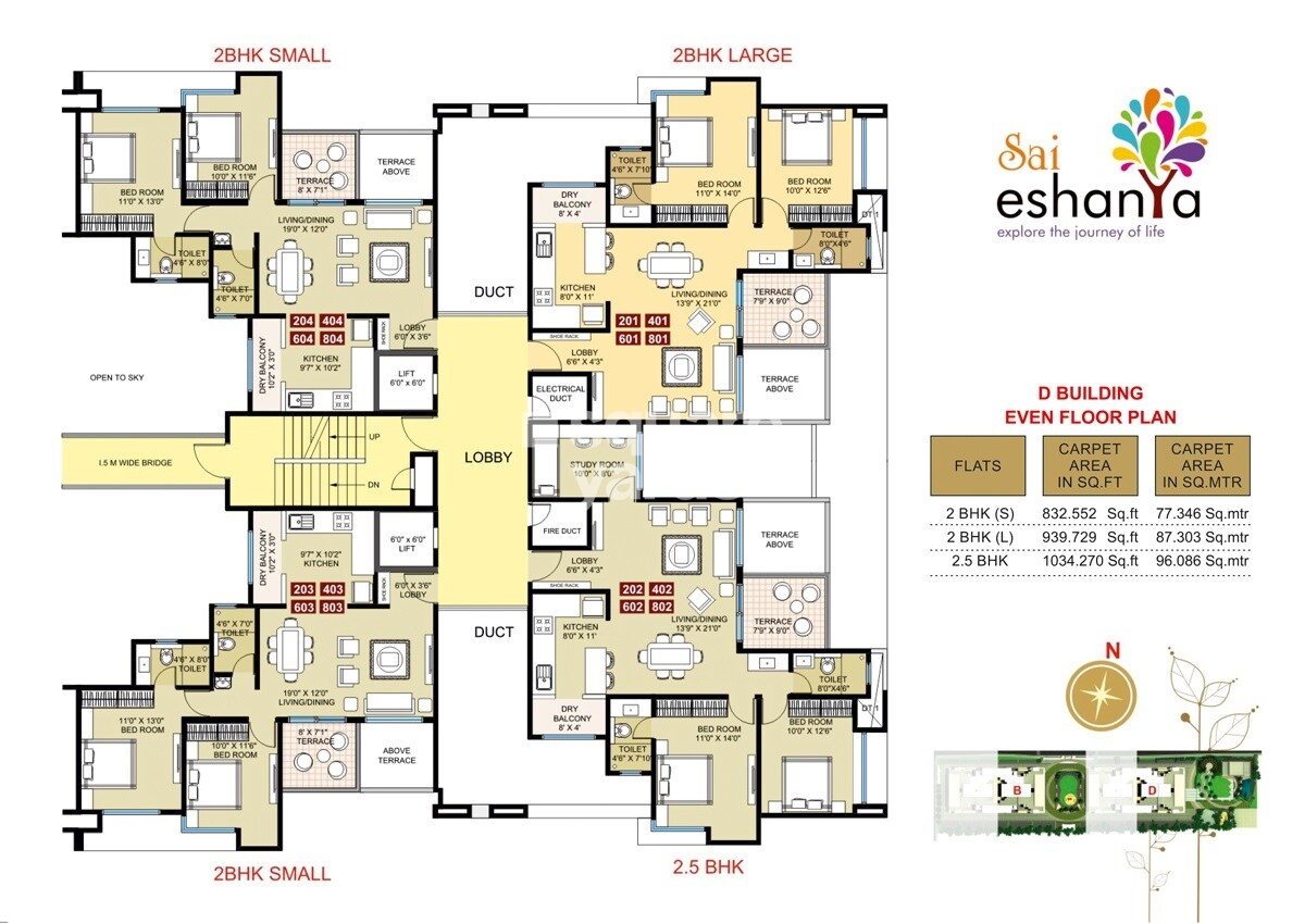 Vasudha Sai Eshanya Floor Plans