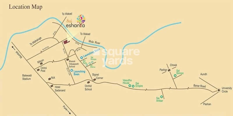 Vasudha Sai Eshanya Location Image