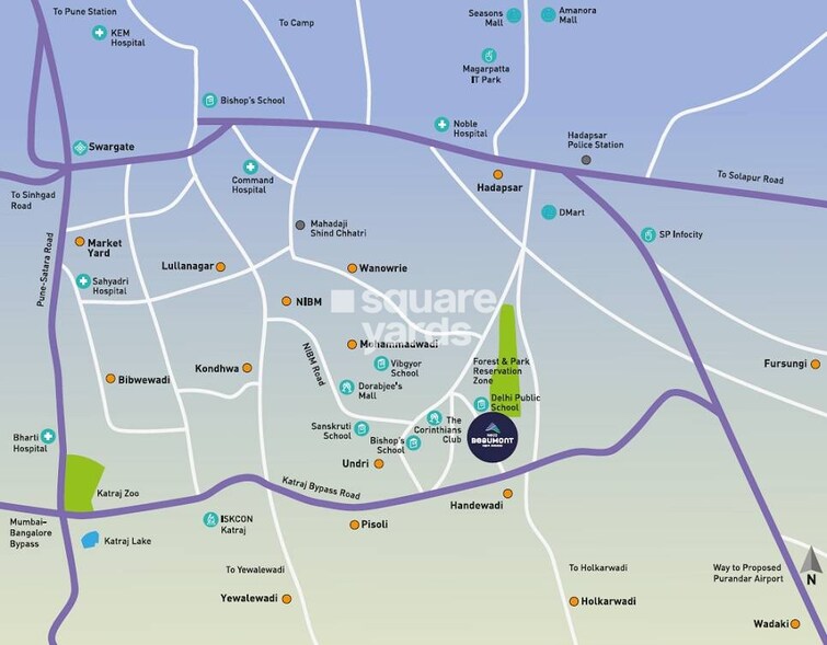 Vasupujya Neco Beaumont Location Image