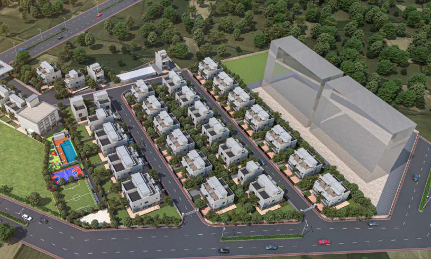 Vasupujya Neco Officers Ville Plot Images