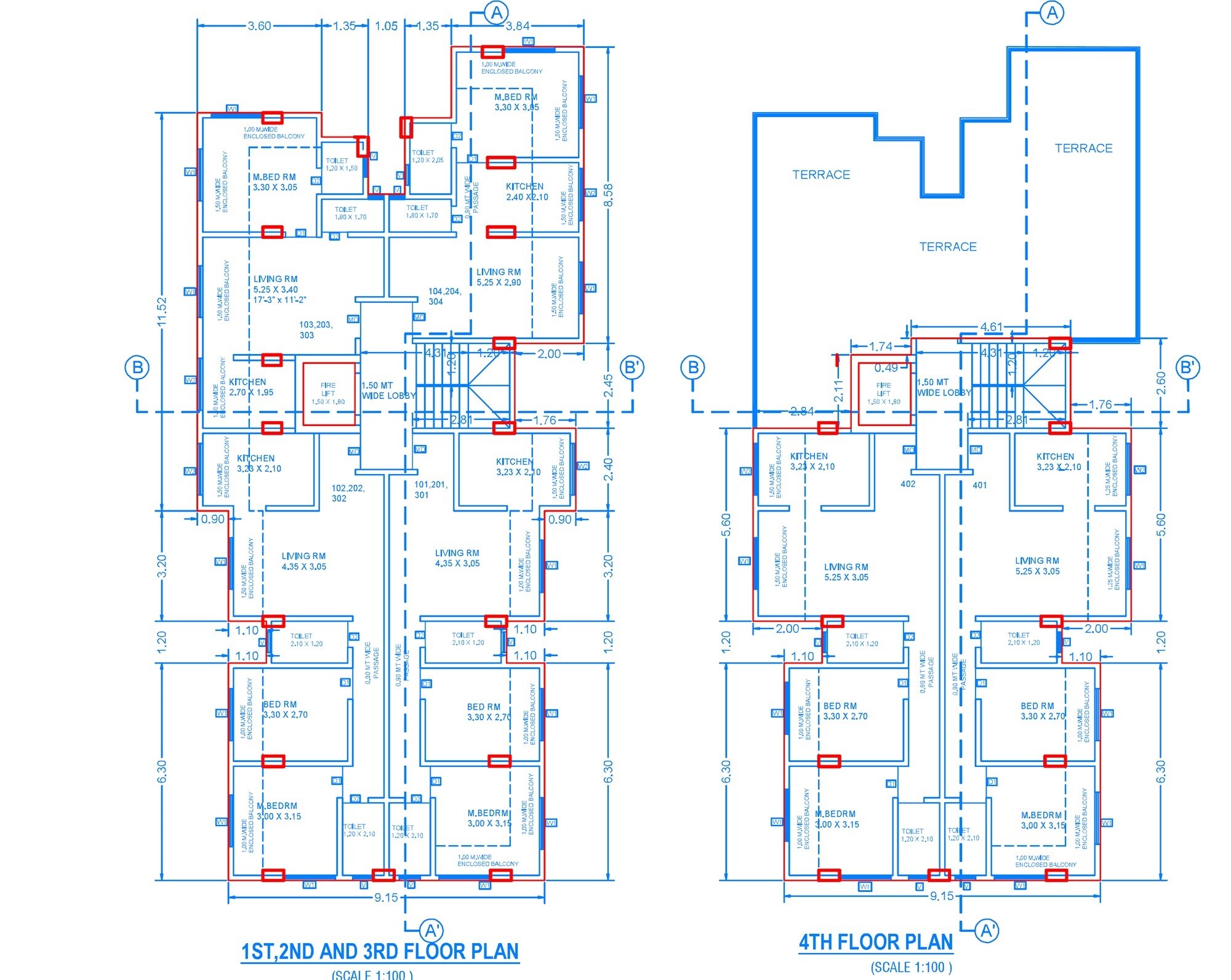 BACE Gauri Nandan Apartments Floor Plans