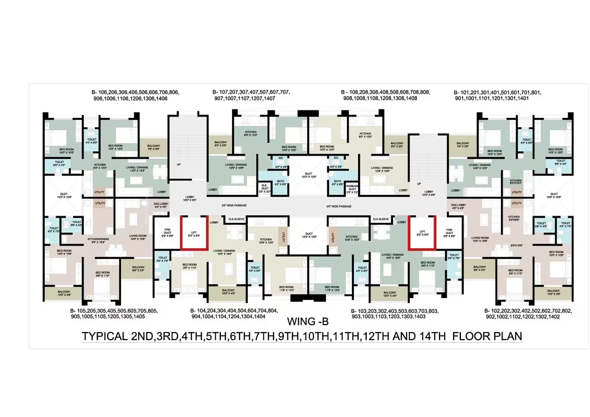 Ved Krushanrang Floor Plans