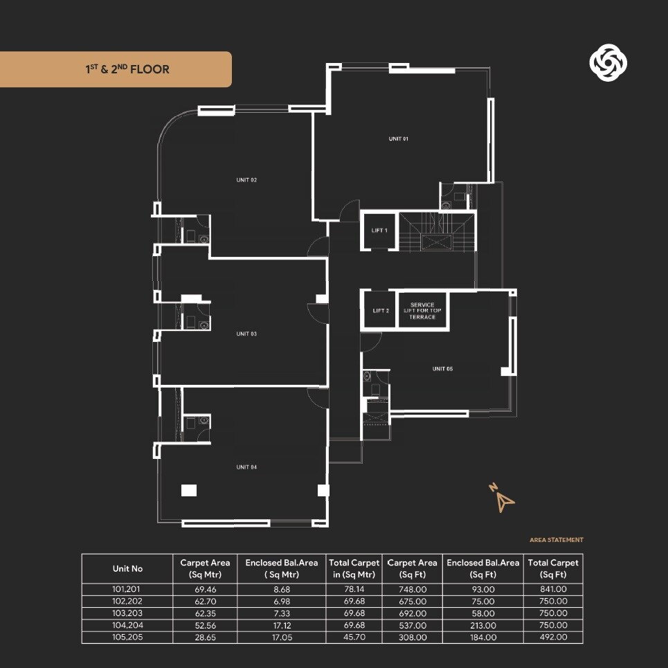 Veda Conclave Floor Plans