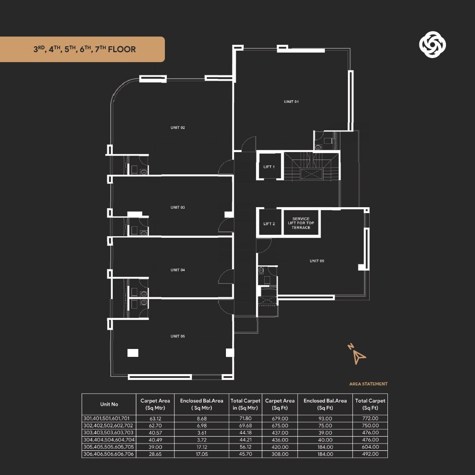 Veda Conclave Floor Plans