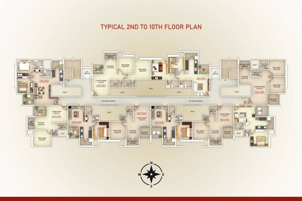 Vedant Abharan Floor Plans