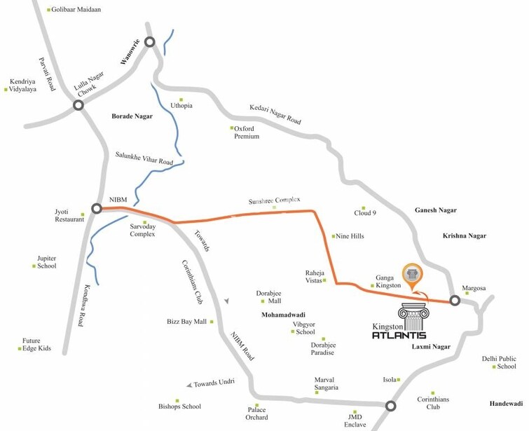 Vedant Kingston Atlantis Location Image