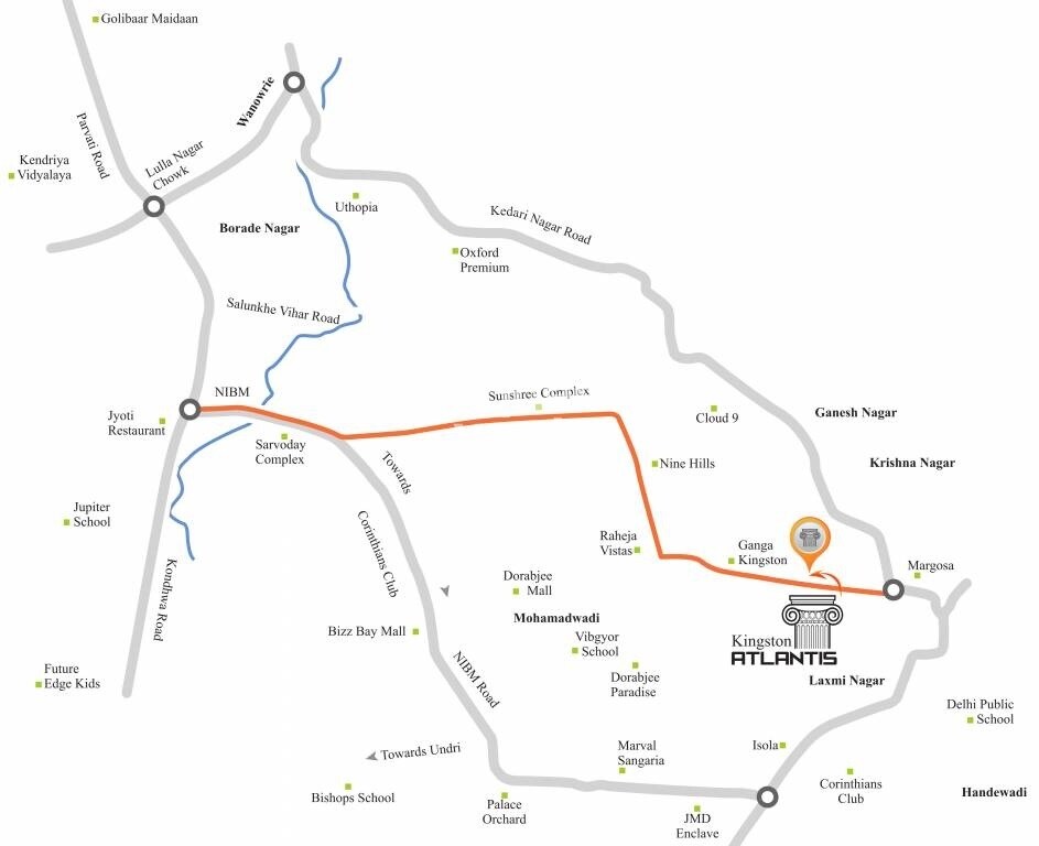 Vedant Kingston Atlantis Location Image