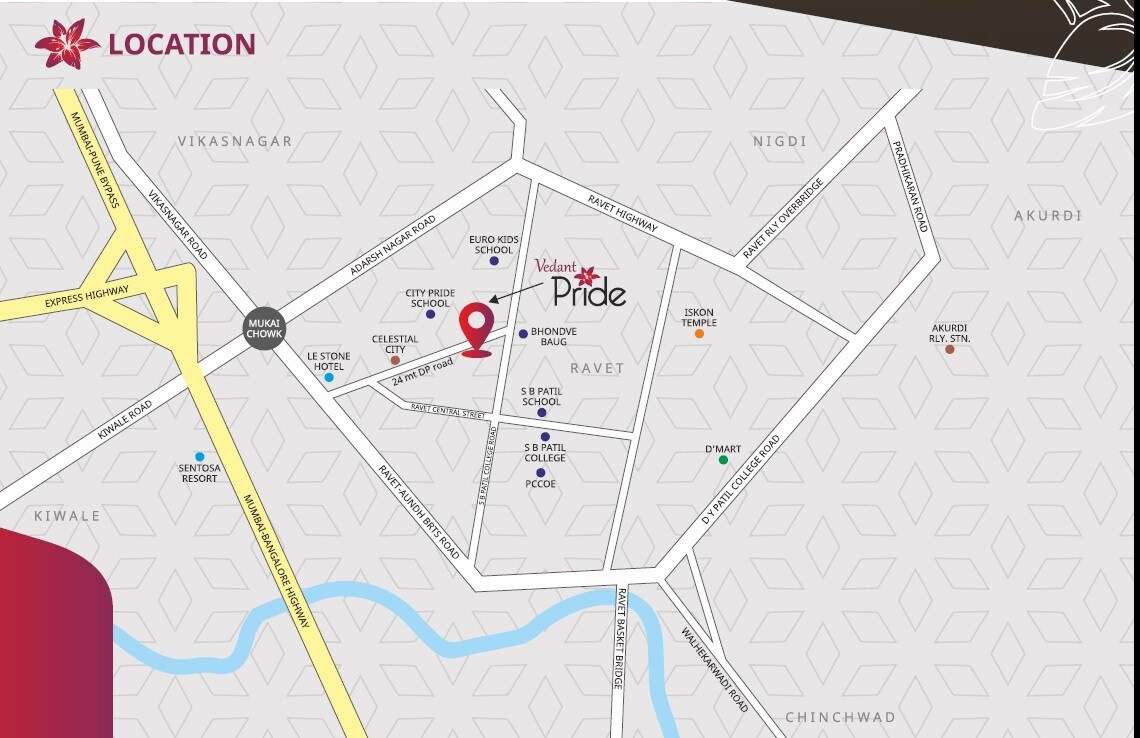 Vedant Pride Location Image