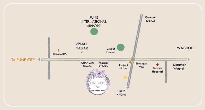 Vedanti Orchid Location Image